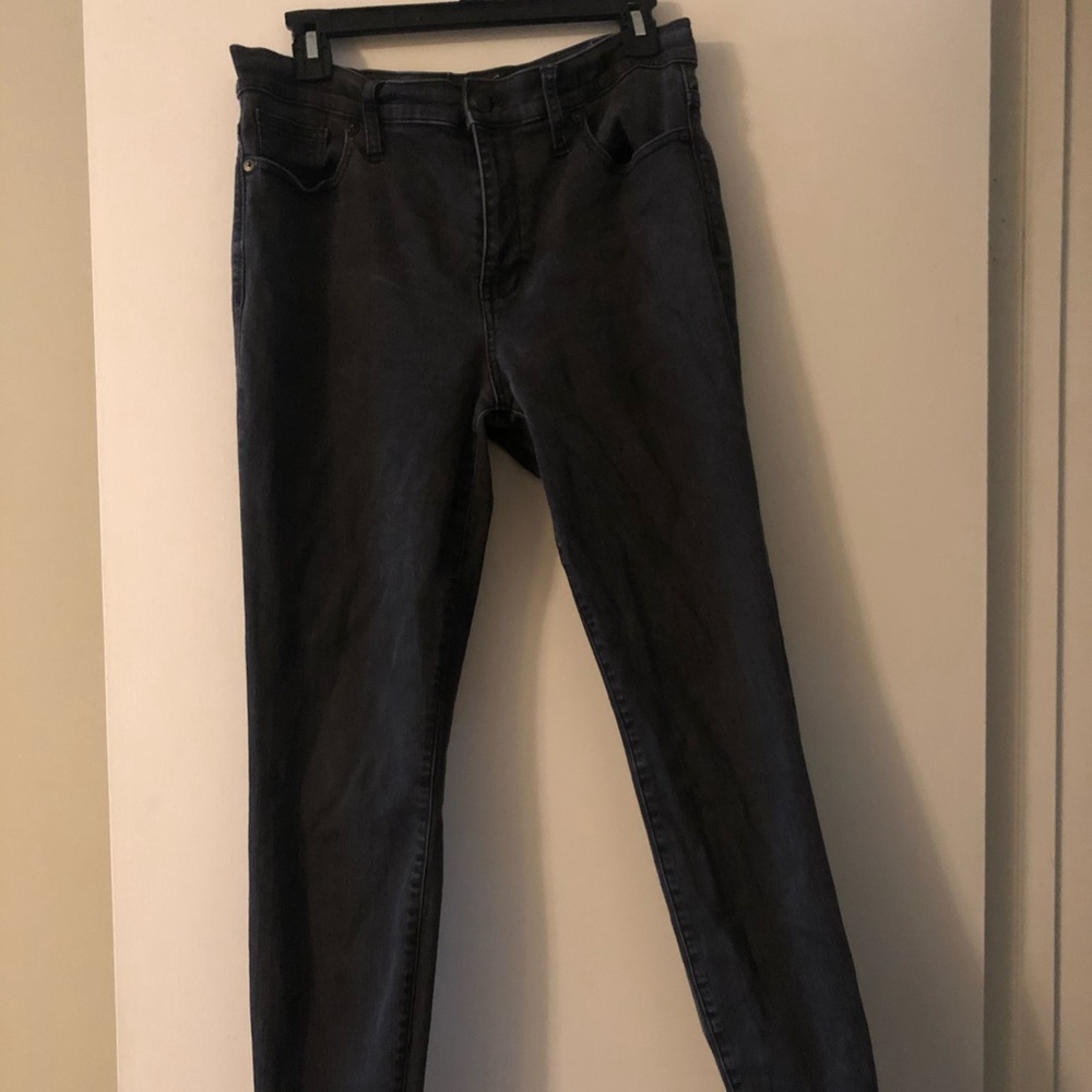 Madewell skinny jeans black